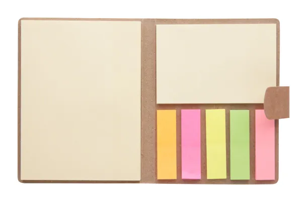 Sizes adhesive notepad Natural