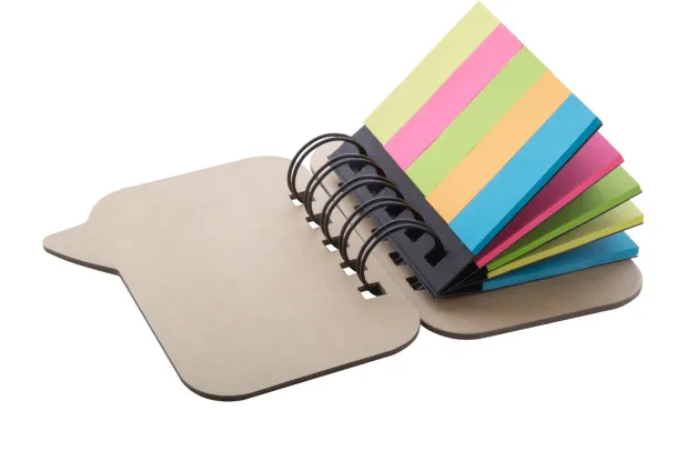 Lazza adhesive notepad Natural