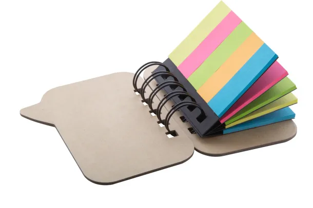 Lazza adhesive notepad Natural