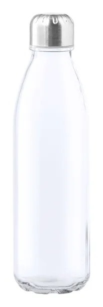 Sonma staklena sportska boca, 650 ml Bijela