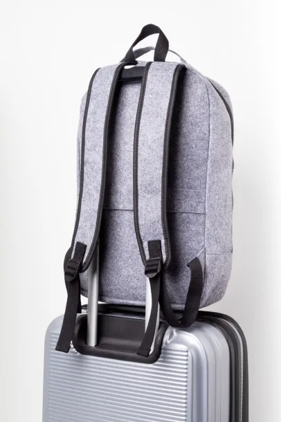 Refelt Back RPET felt backpack Grey