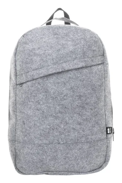 Refelt Back RPET felt backpack Grey