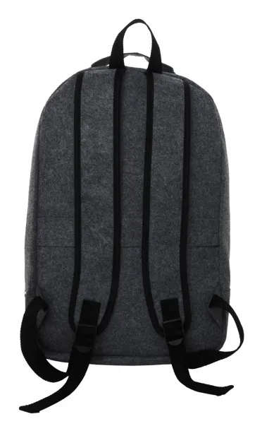 Refelt Back Ruksak od RPET filca, 15" Tamno siva