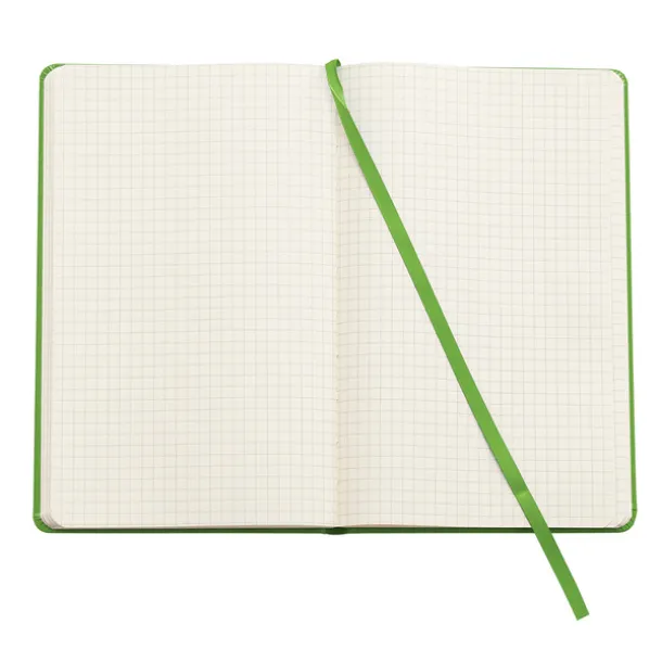 ASTURIAS notebook with squared pages 130x210 / 160 pages Green