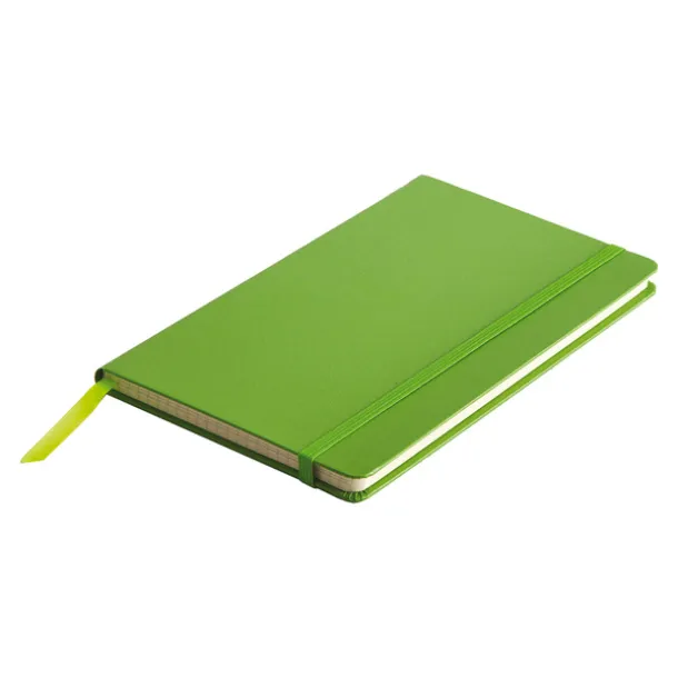 ASTURIAS notebook with squared pages 130x210 / 160 pages Green