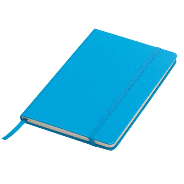 ASTURIAS notebook with squared pages 130x210 / 160 pages Light Blue