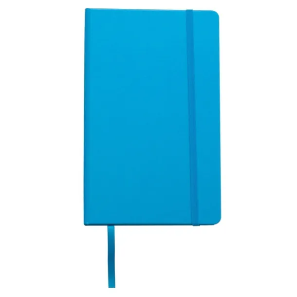 ASTURIAS notebook with squared pages 130x210 / 160 pages Light Blue