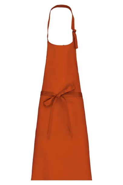  POLYCOTTON APRON WITHOUT POCKET - Kariban Burnt Orange