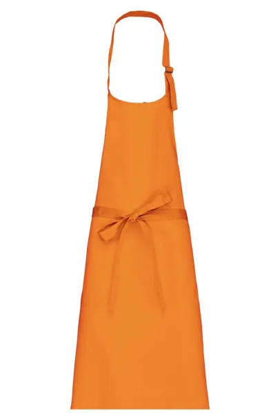  POLYCOTTON APRON WITHOUT POCKET - Kariban Orange