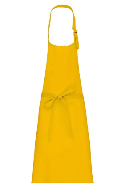  POLYCOTTON APRON WITHOUT POCKET - Kariban Yellow