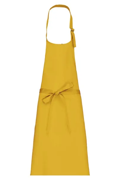  POLYCOTTON APRON WITHOUT POCKET - Kariban Mustard