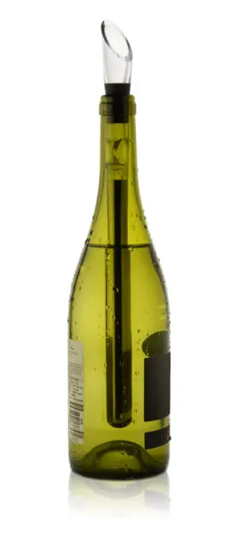 BLANC Wine chiller with pourer Srebrna