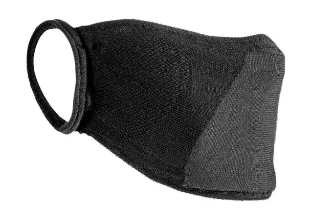  Antibakterijska maska za lice od prirodnog pletiva - Result Essential Hygiene PPE Crna