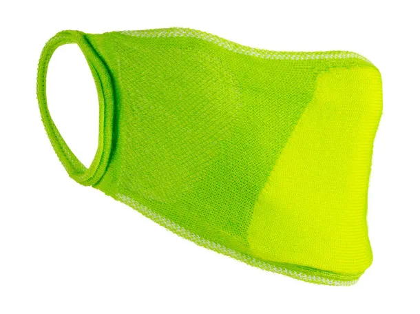  Antibakterijska maska za lice od prirodnog pletiva - Result Essential Hygiene PPE Lime