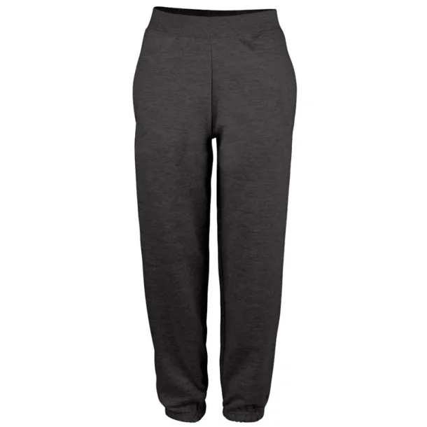  COLLEGE CUFFED JOGPANTS - Just Hoods Charcoal