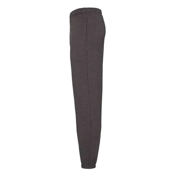  COLLEGE CUFFED JOGPANTS - Just Hoods Charcoal