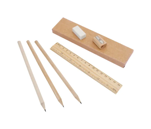 Pelly pencil set Natural