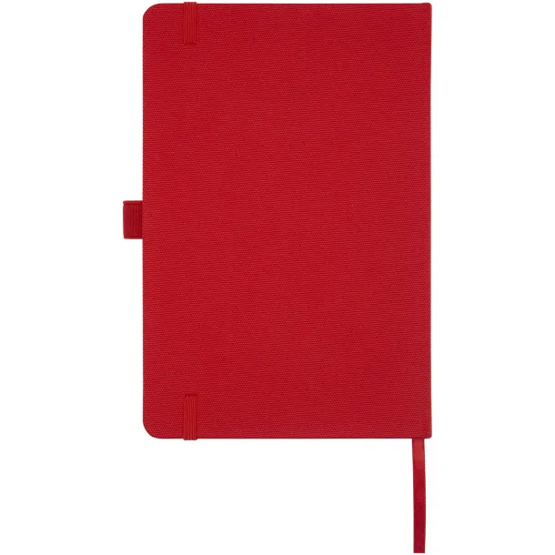 Honua notes od recikliranog papira s omotom od recikliranog PET -a, A5 - Marksman Crvena