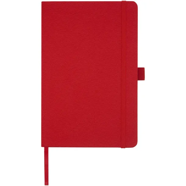 Honua A5 recycled paper notebook with recycled PET cover - Marksman Red