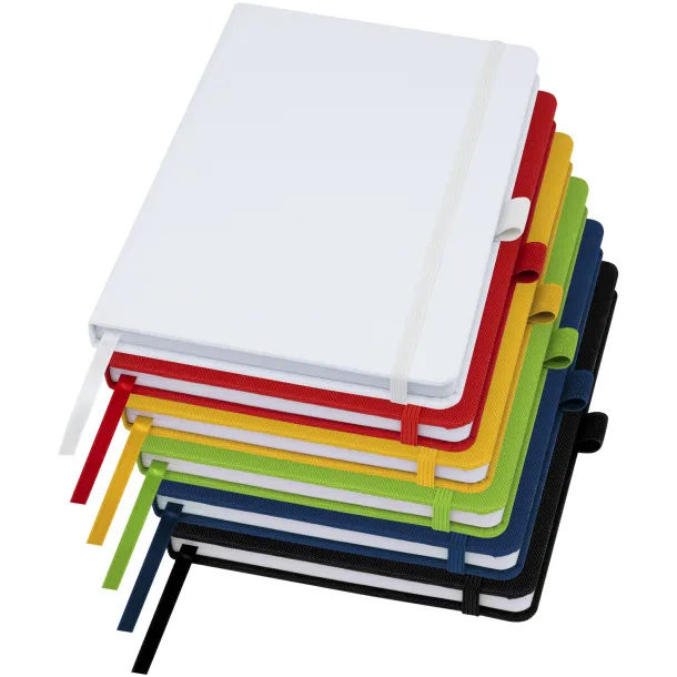 Honua A5 recycled paper notebook with recycled PET cover - Marksman Crna