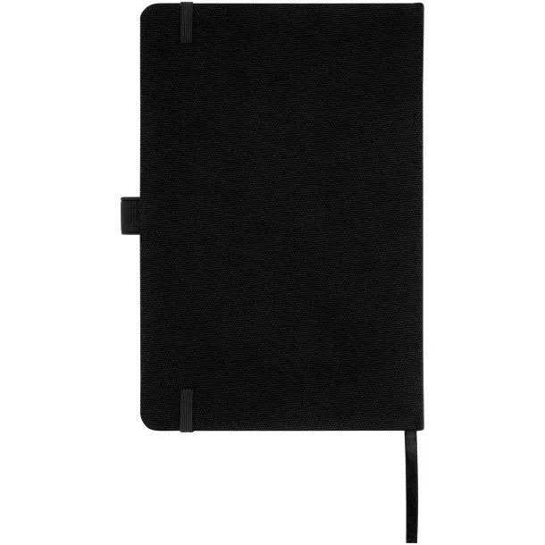 Honua A5 recycled paper notebook with recycled PET cover - Marksman Crna
