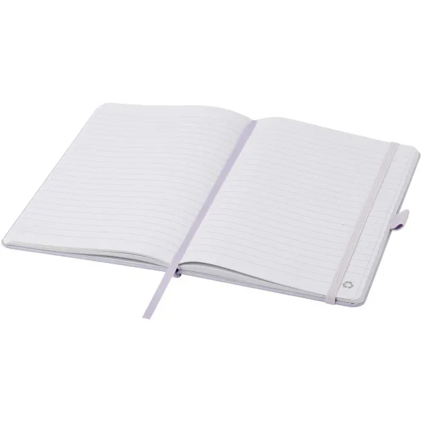 Honua A5 recycled paper notebook with recycled PET cover - Marksman Lilac