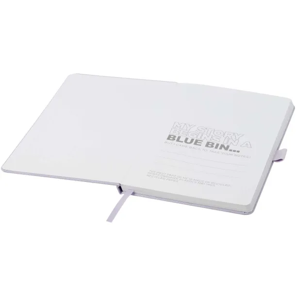 Honua notes od recikliranog papira s omotom od recikliranog PET -a, A5 - Marksman Lilac