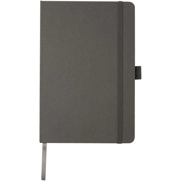 Honua A5 recycled paper notebook with recycled PET cover - Marksman Twilight Grey