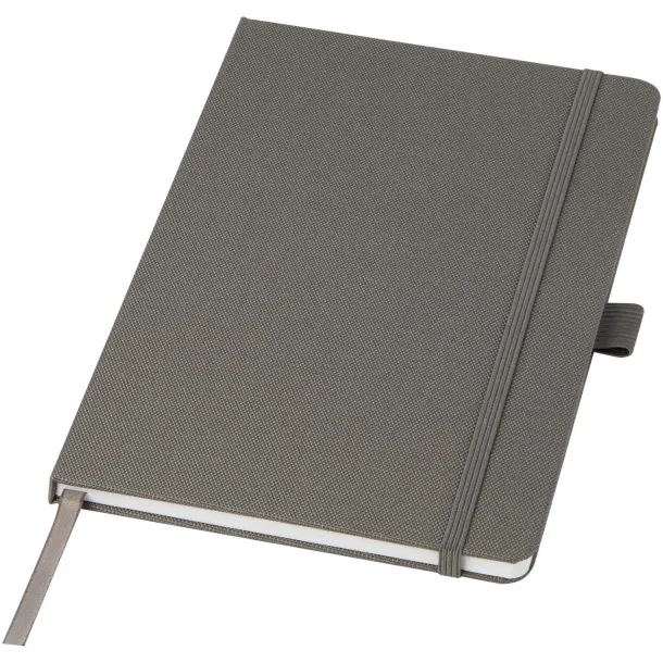 Honua A5 recycled paper notebook with recycled PET cover - Marksman Twilight Grey