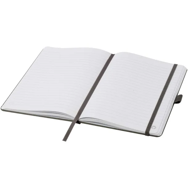 Honua A5 recycled paper notebook with recycled PET cover - Marksman Twilight Grey