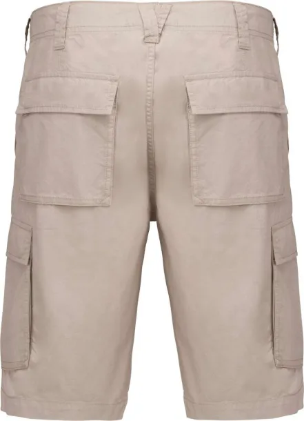  MEN'S LIGHTWEIGHT MULTIPOCKET BERMUDA SHORTS - Kariban Beige