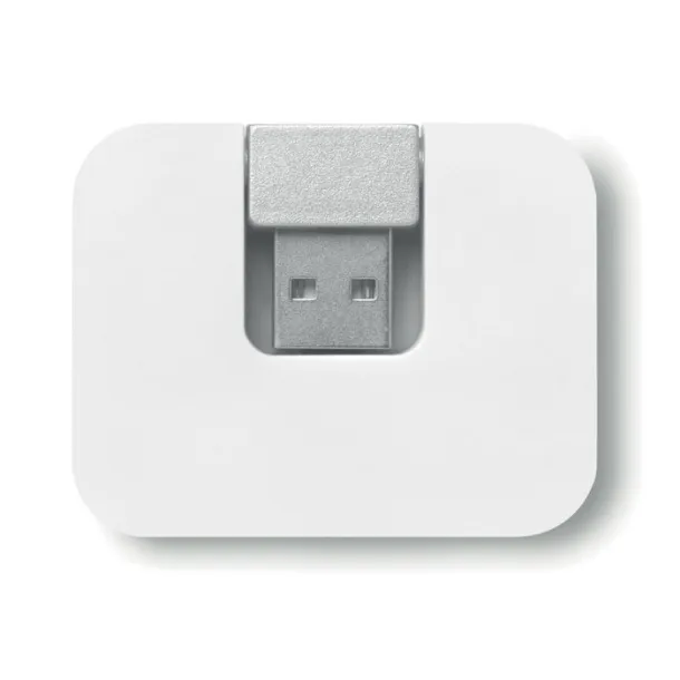 SQUARE USB razdjeljivač Bijela