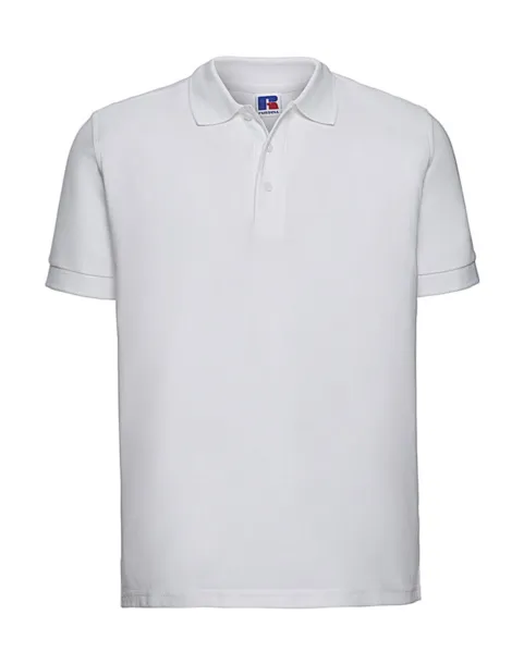  Muška pamučna polo majica, 215 g/m² - Russell  Bijela