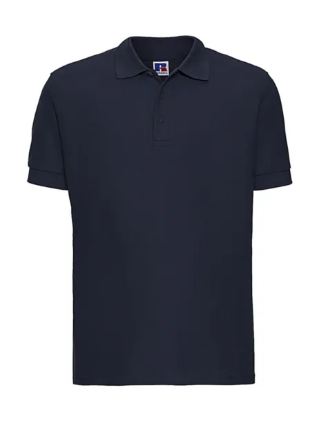  Men's Ultimate Cotton Polo - Russell  French Navy