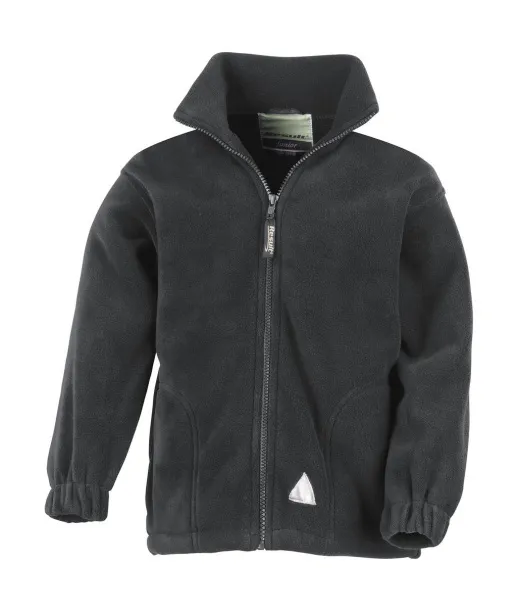  Kids Fleece Jacket - Result Oxford Grey