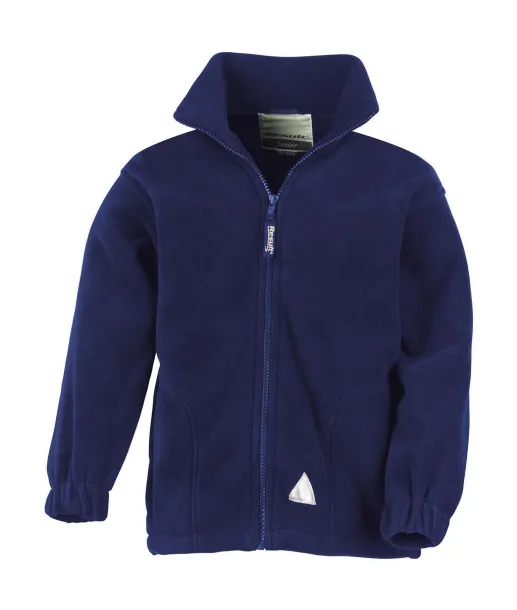  Kids Fleece Jacket - Result Navy