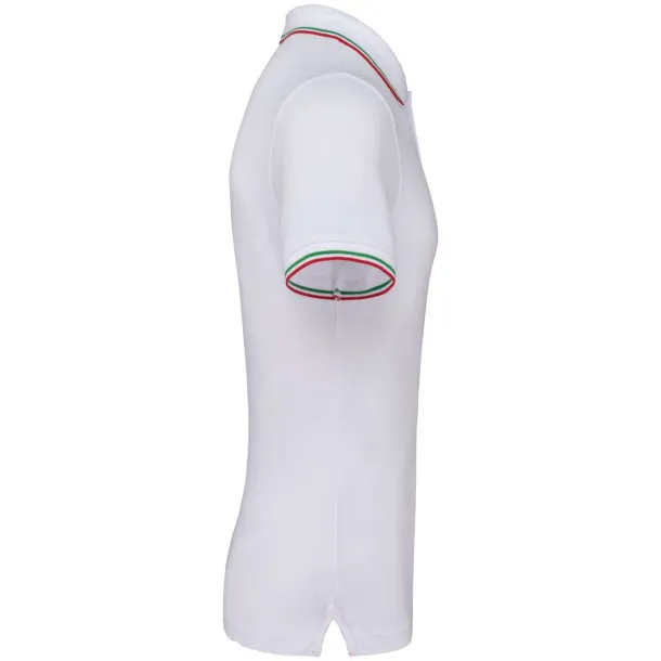  MEN'S SHORT-SLEEVED POLO SHIRT - Kariban Bijela Crvena