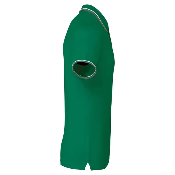  Muška polo majica kratkih rukava - Kariban Kelly zelena Light Grey