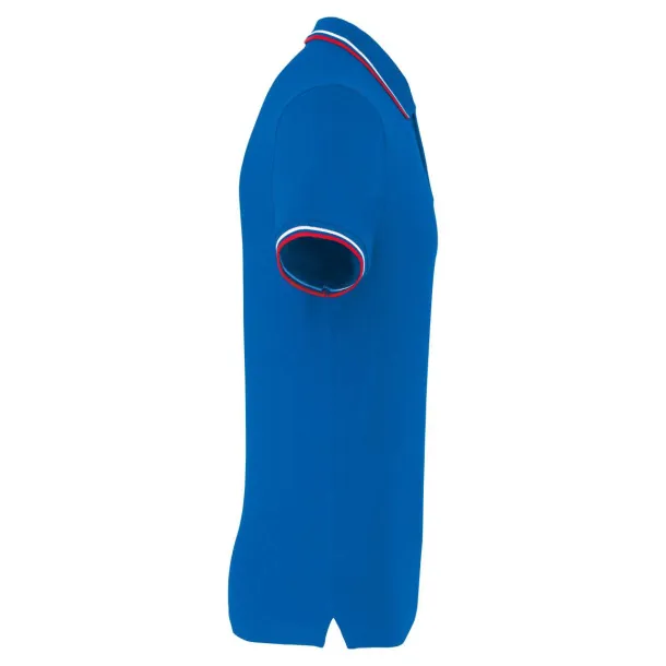 Muška polo majica kratkih rukava, 220 g/m2 - Kariban Light Royal Blue Crvena