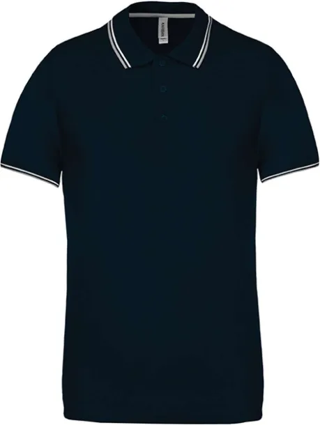  MEN'S SHORT-SLEEVED POLO SHIRT - Kariban Navy Light Grey