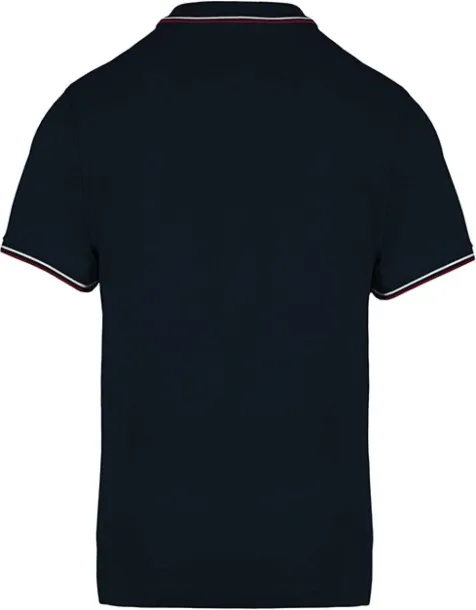  MEN'S SHORT-SLEEVED POLO SHIRT - Kariban Navy Wine