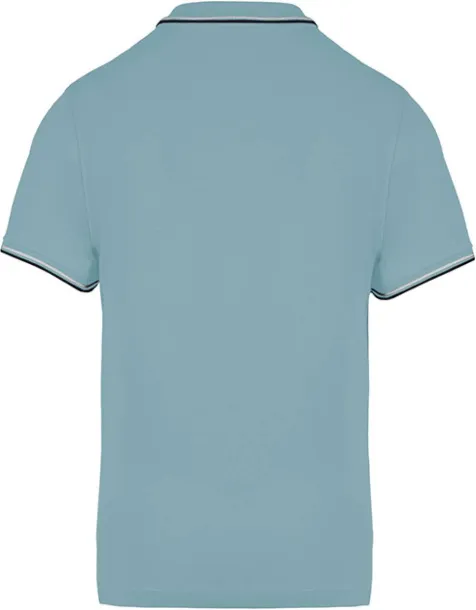  MEN'S SHORT-SLEEVED POLO SHIRT - Kariban Sky blue Navy