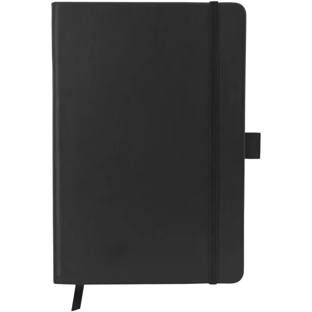 Colour-edge A5 hard cover notebook Solid black