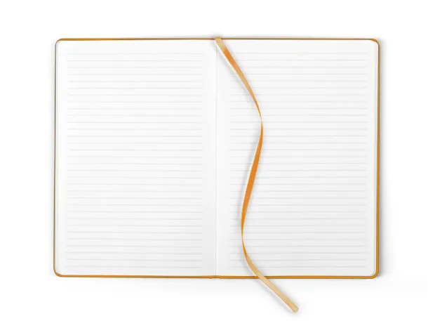 NOTE notebook A 5 with elastic closure Orange