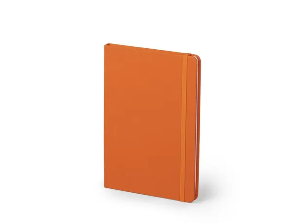 NOTE notebook A 5 with elastic closure Orange