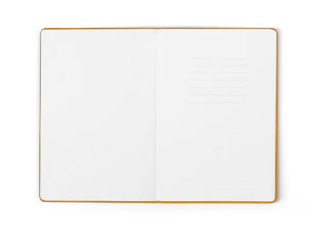 NOTE notebook A 5 with elastic closure Orange