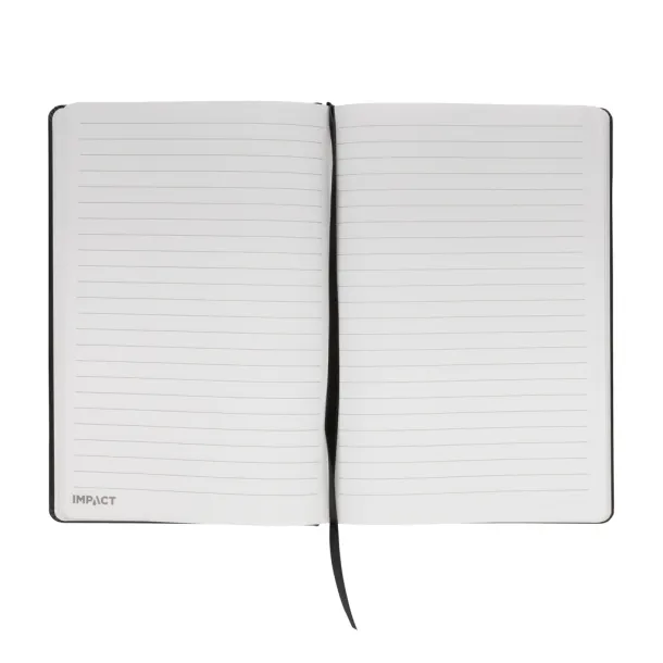  A5 Impact stone paper hardcover notebook - XD Collection Black 