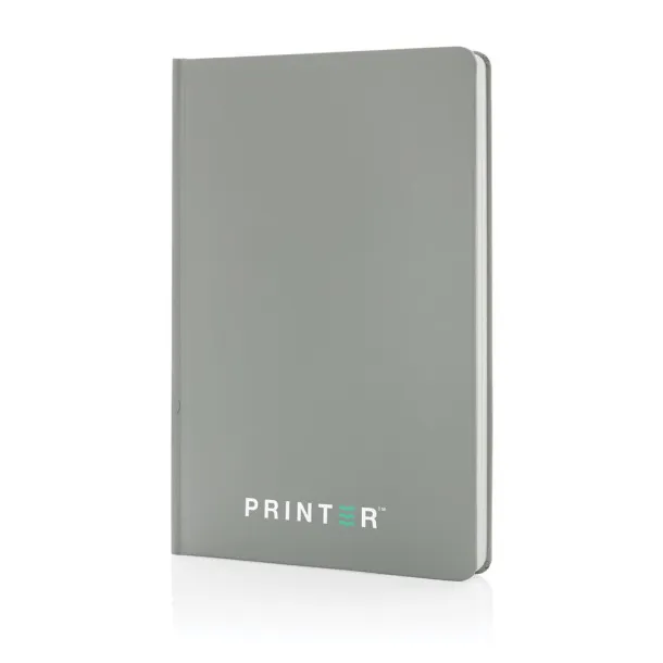  A5 Impact stone paper hardcover notebook - XD Collection Grey 