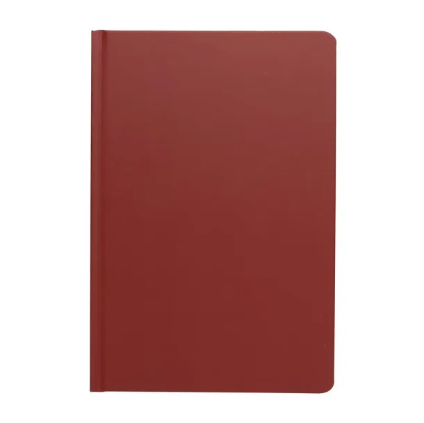  A5 Impact stone paper hardcover notebook - XD Collection Crvena