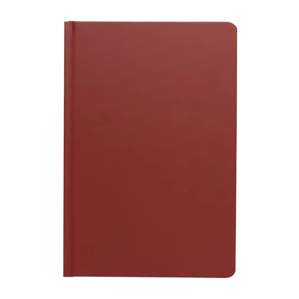  A5 Impact stone paper hardcover notebook - XD Collection Crvena